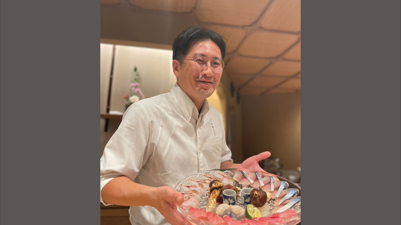 新地 鮓 ゆうじろうで働く人の写真1枚目