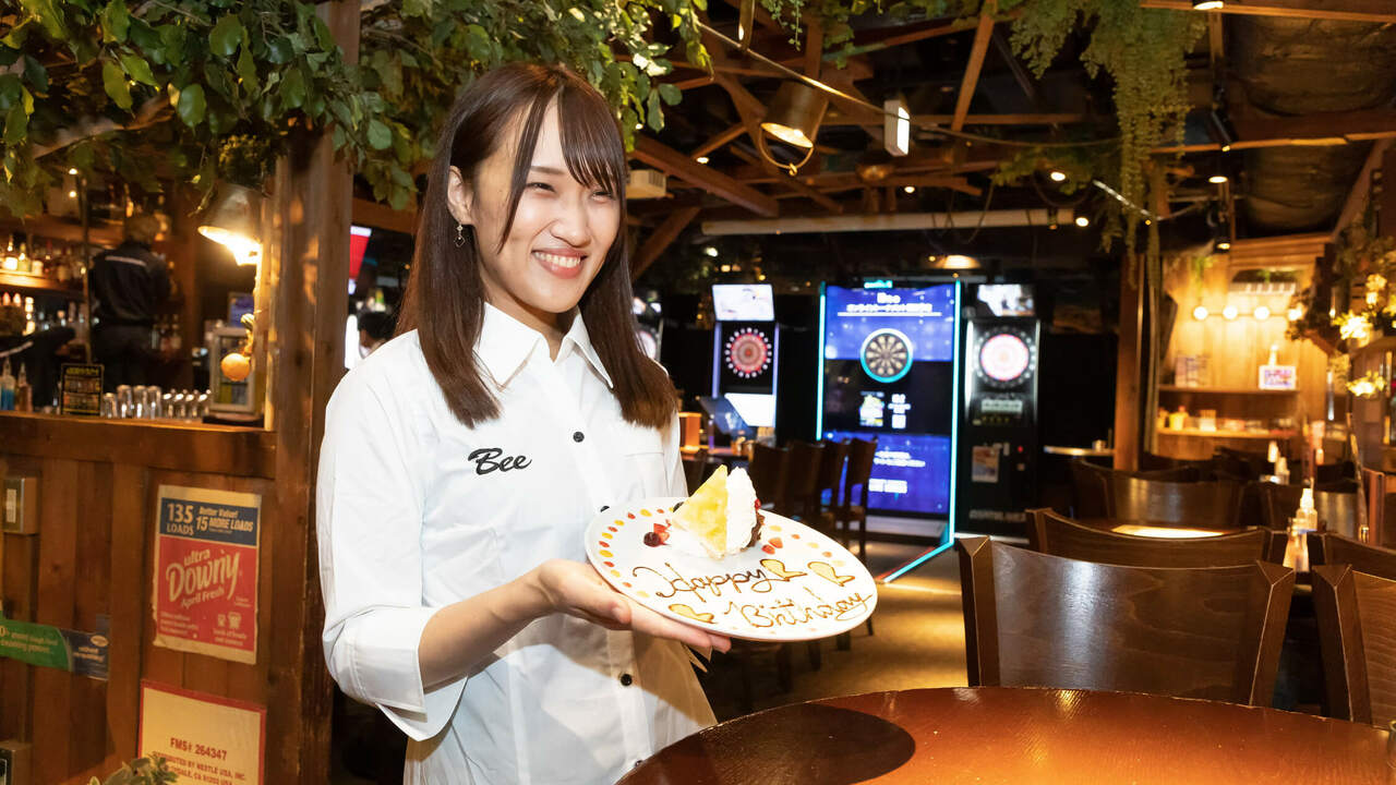 ダイニングダーツバーBeeのこだわりポイントの写真1枚目