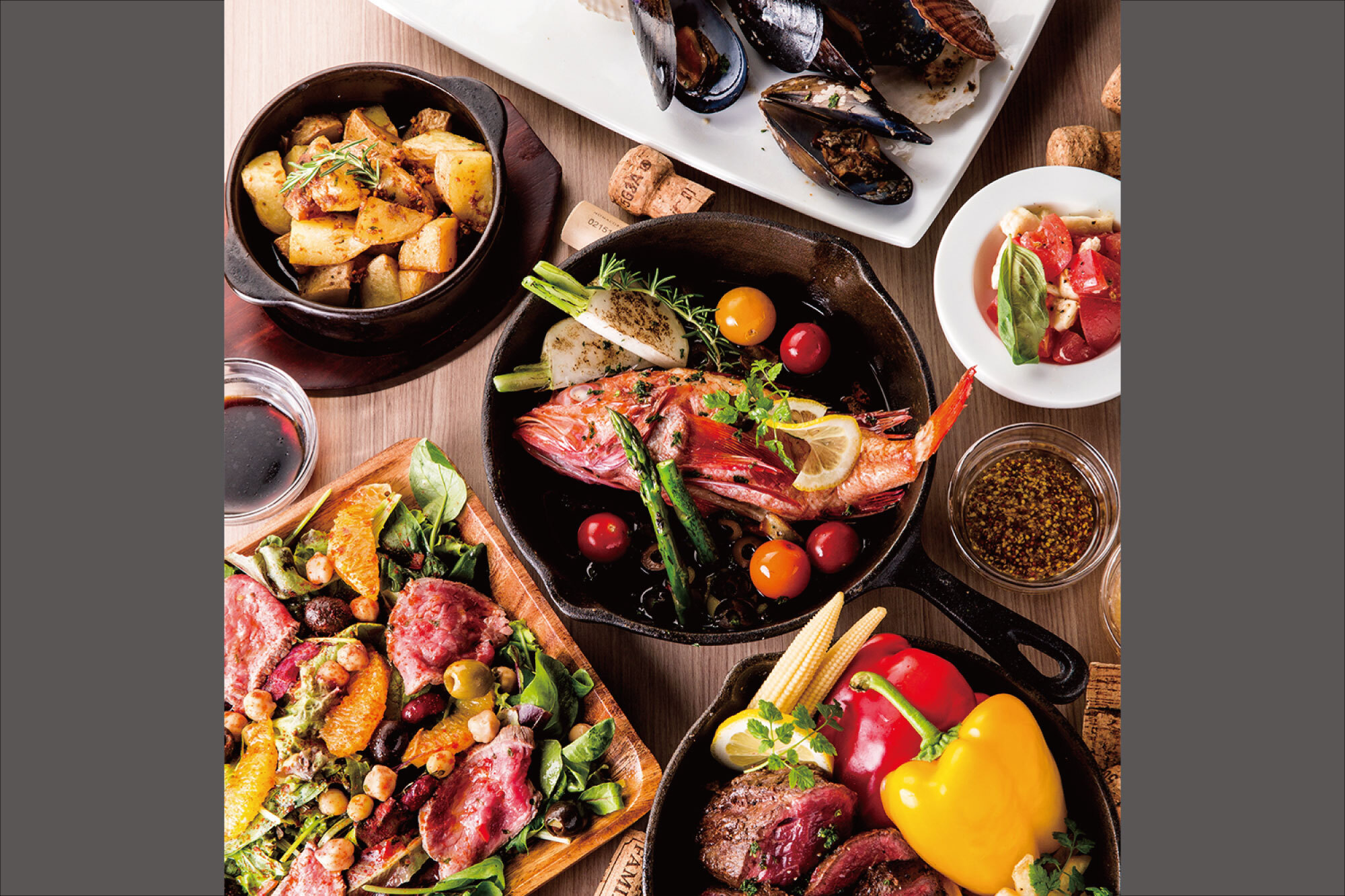 株式会社PACIFIC RACING TEAM-個室 肉バルvs魚バル DESIGN FOOD MARKET 3枚目