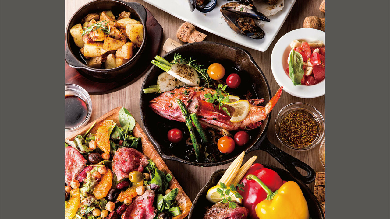 個室 肉バルvs魚バル DESIGN FOOD MARKETの事業内容の写真1枚目