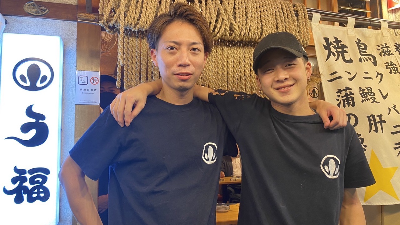 うな串焼鳥う福で働く人の写真2枚目