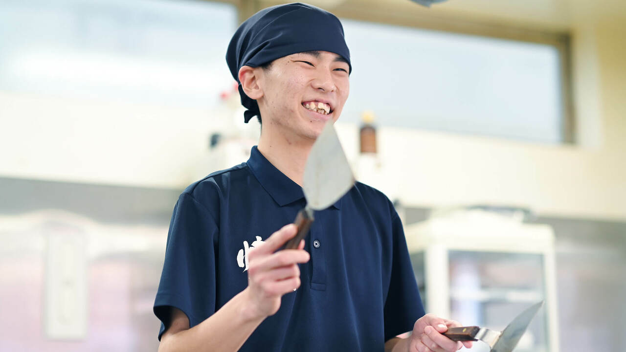 お好み焼・鉄板焼 きん太で働く人の写真1枚目