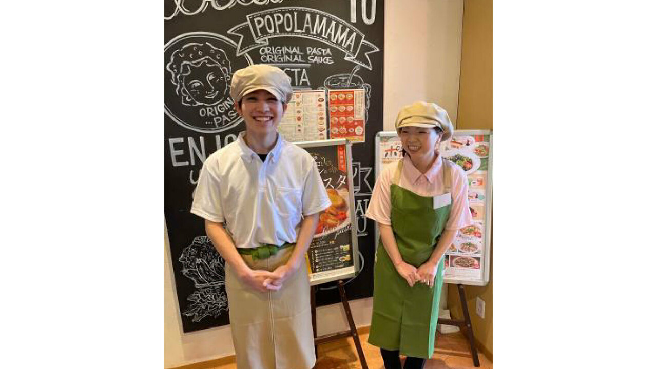 ゆであげ生パスタ　ポポラマーマ(Popolamama)で働く人の写真1枚目