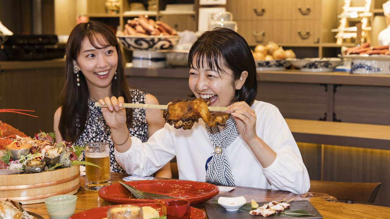 はじまりの島 海神人の食卓 宴で働く人の写真1枚目