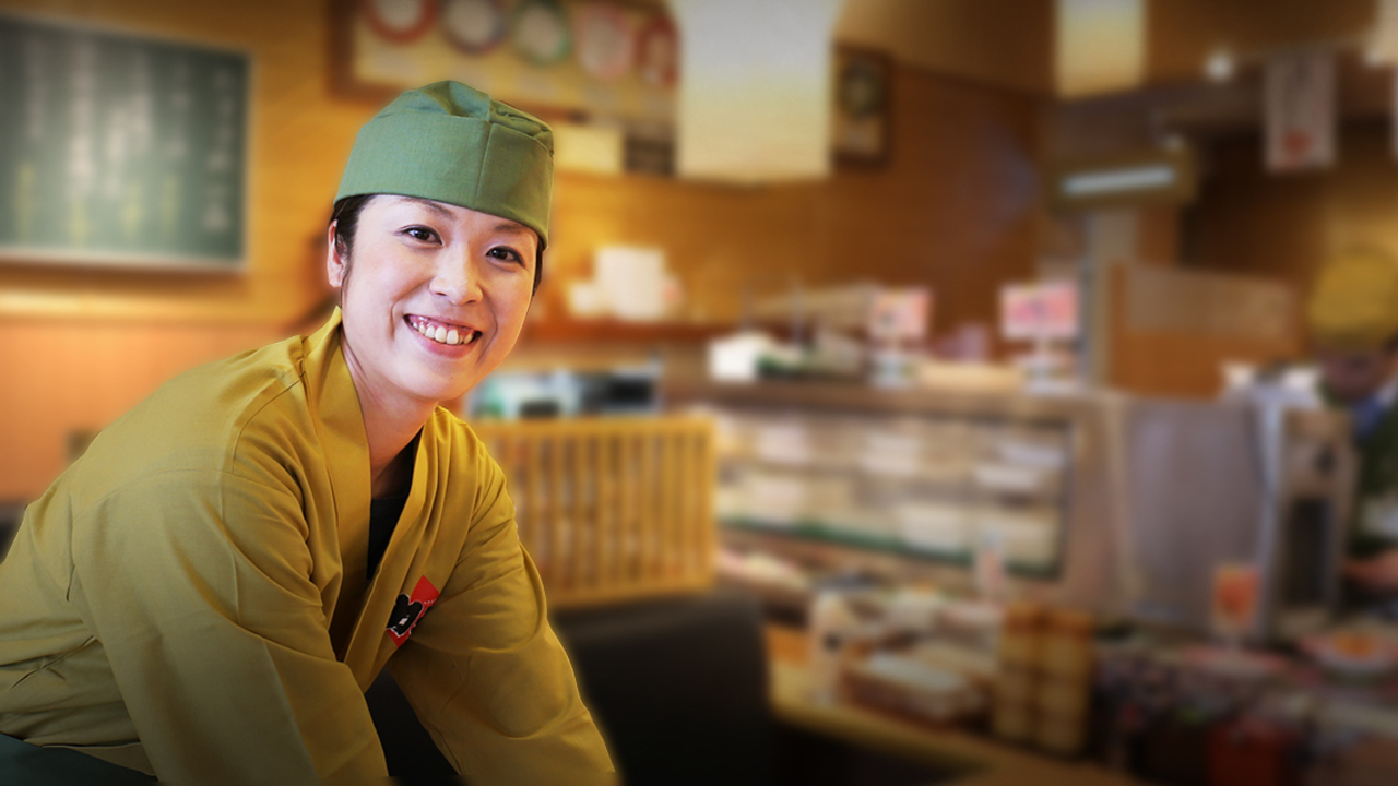 回転寿司　力丸で働く人の写真1枚目