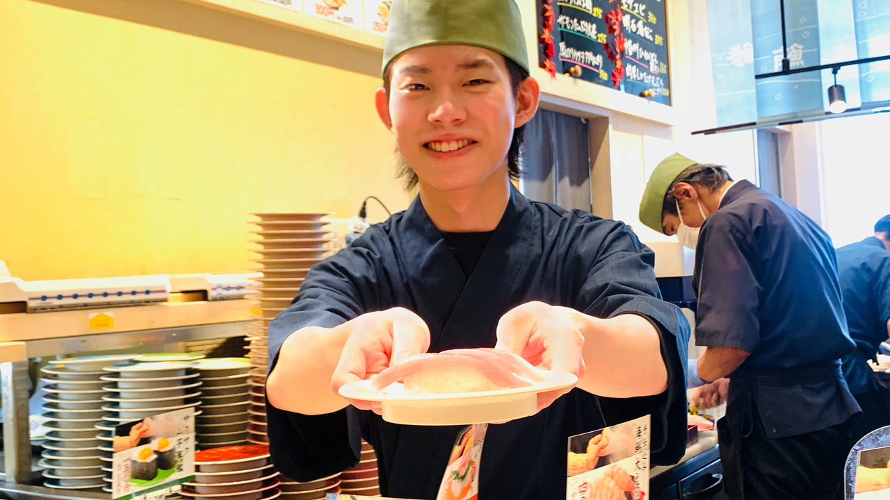 回転寿司　力丸で働く人の写真4枚目