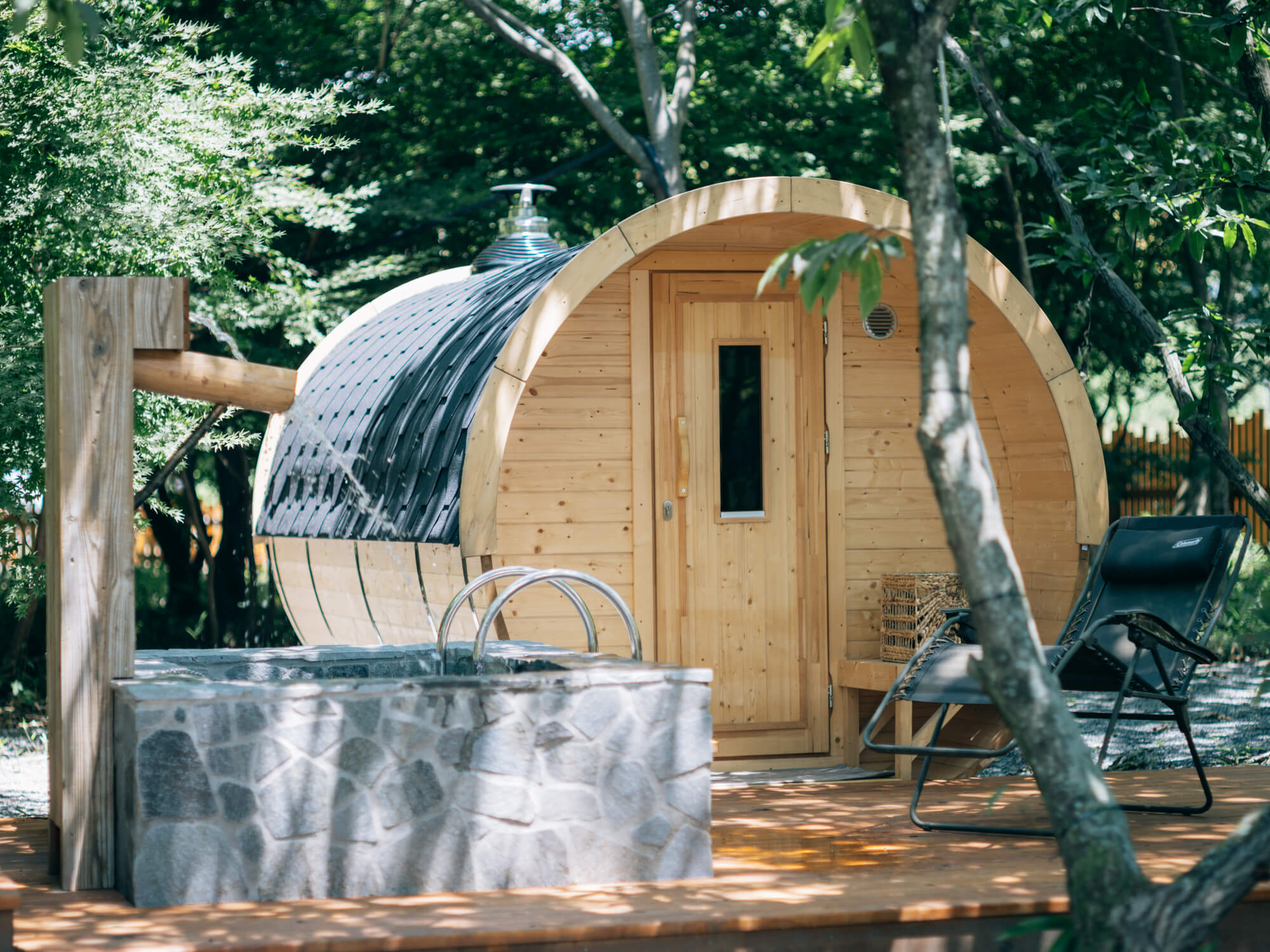 株式会社ホットランドネクステージ-サウナの森 水沼ヴィレッジ 1枚目