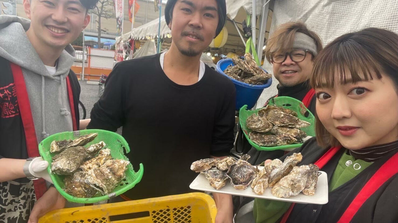 東北復興支援　出張牡蠣小屋　牡蠣奉行の事業内容の写真3枚目