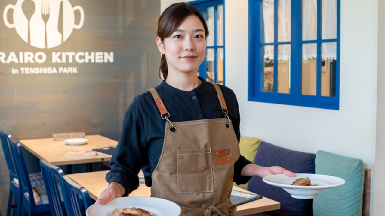 ソライロキッチン 天王寺てんしば店で働く人の写真3枚目