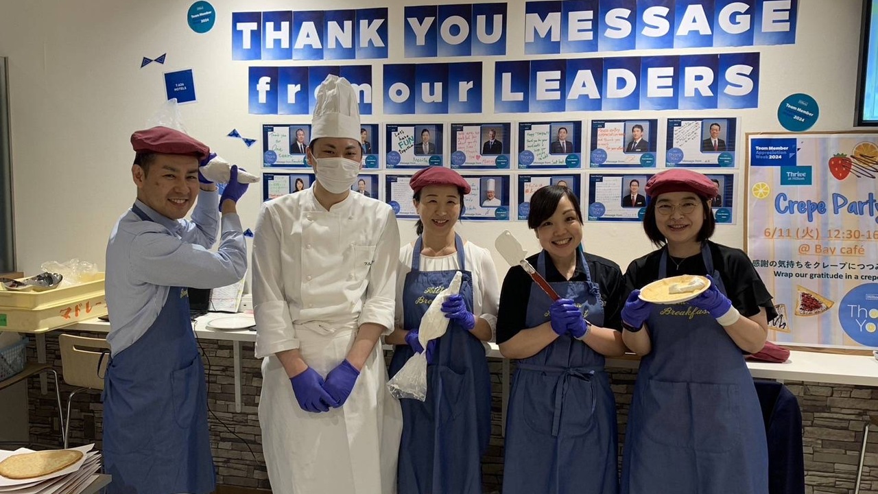 ヒルトン東京ベイで働く人の写真1枚目