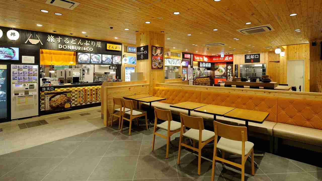 恵那峡SAフードコートの事業内容の写真1枚目