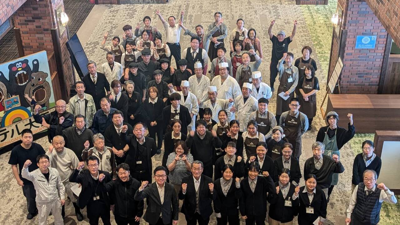 ホテル大雪 ONSEN & CANYON RESORTで働く人の写真1枚目