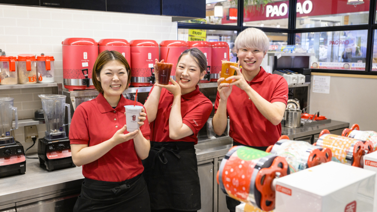 ゴンチャで働く人の写真2枚目