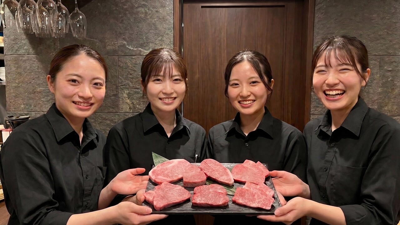 和牛焼肉　やくにくで働く人の写真1枚目