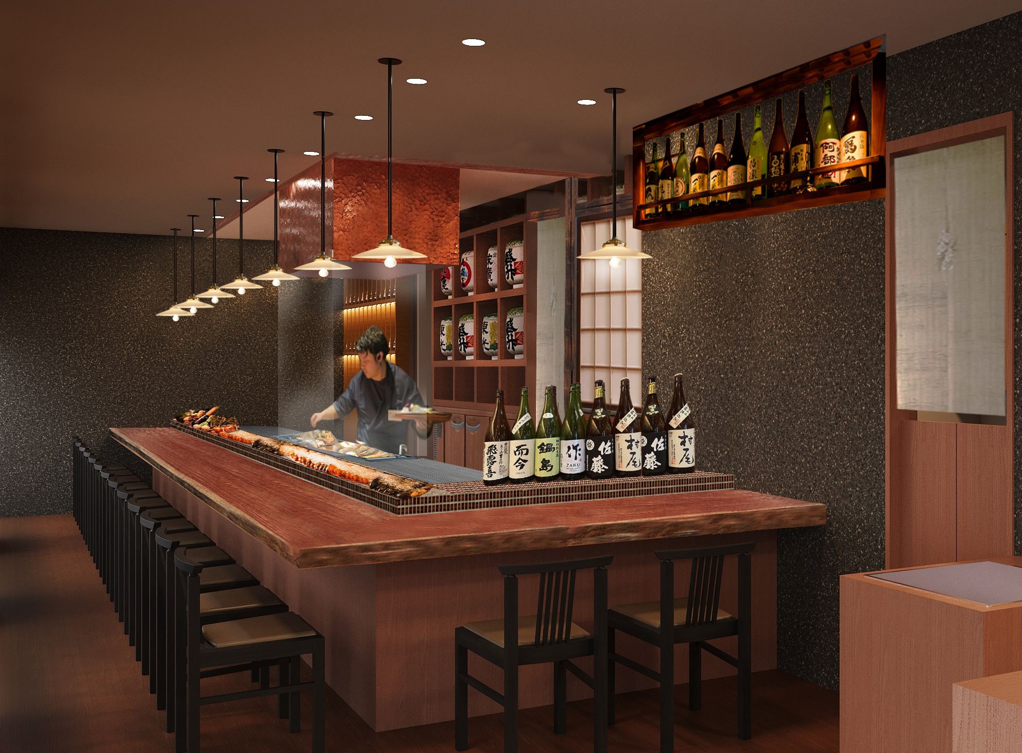 魚河岸田 表参道のロゴ