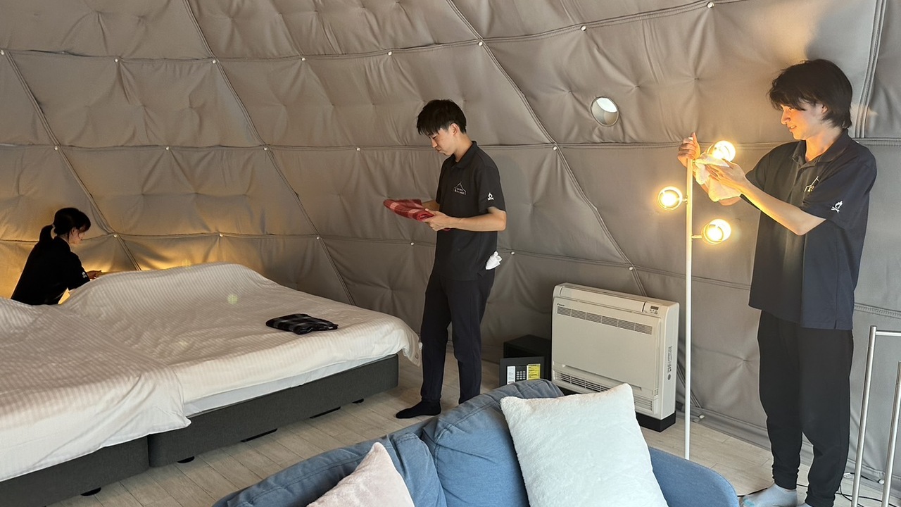 株式会社Resort＆Spa雲風々で働く人の写真3枚目