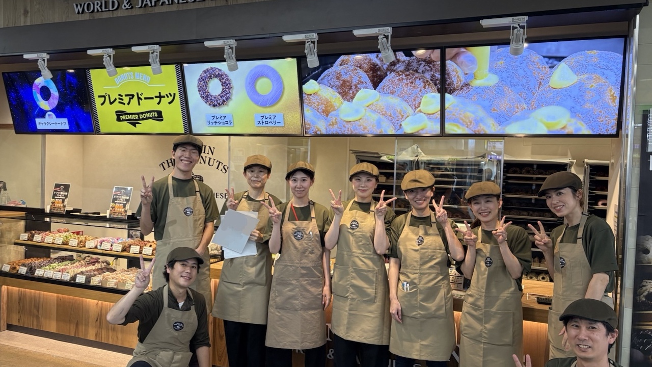 JACK IN THE DONUTS|レストランサービス・ホールスタッフの求人画像1枚目