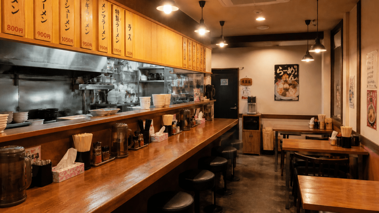 博多とんこつラーメン　なる門 旭川店 ラーメン | キッチンスタッフ)の求人の写真 2枚目