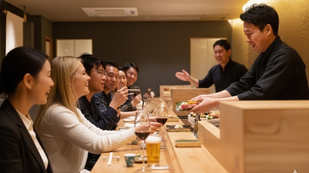 SUSHI BANYA KAI GINZA SUSHI BANYA KAI 寿司・鮨, 居酒屋 | 寿司職人)の求人の写真 3枚目