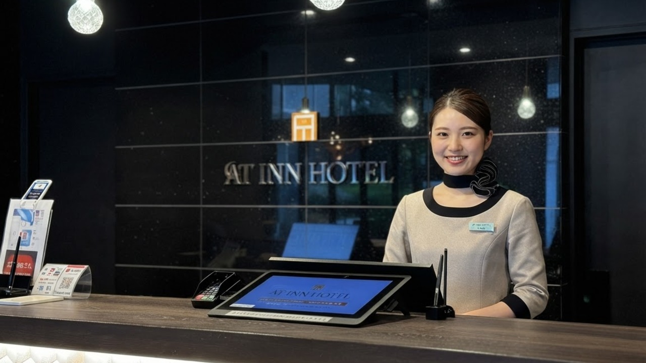 アットインホテル アットインホテル岐阜 ホテル・旅館 | フロントスタッフ)の求人の写真 1枚目