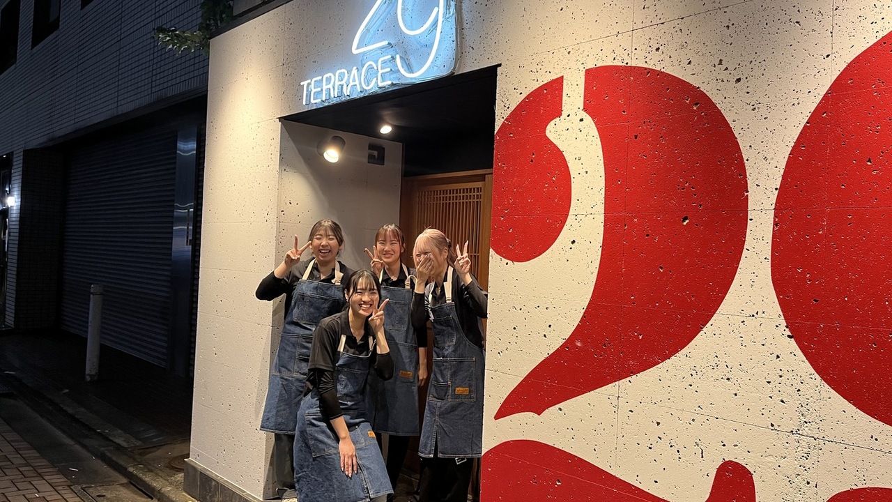 29テラス|レストランサービス・ホールスタッフの求人画像1枚目