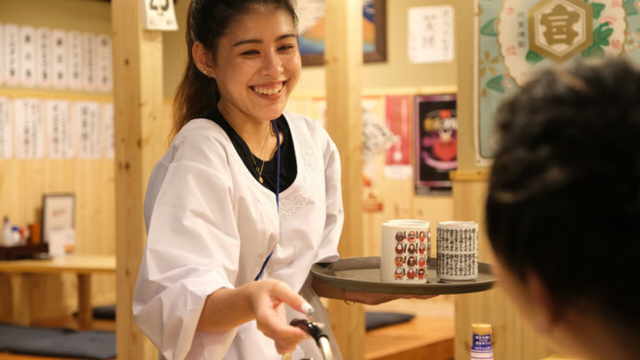 焼鳥とあて巻き 居酒屋大悟 |レストランサービス・ホールスタッフの求人画像1枚目