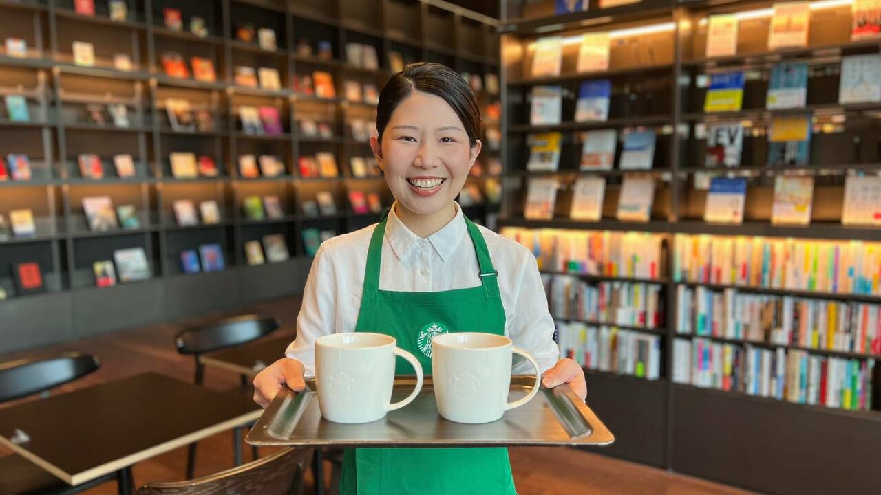 Book&Cafe(スターバックス)|バリスタの求人画像1枚目