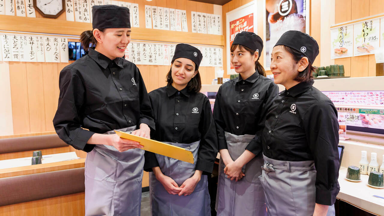 回転寿司みさき|料理長・料理長候補の求人画像1枚目