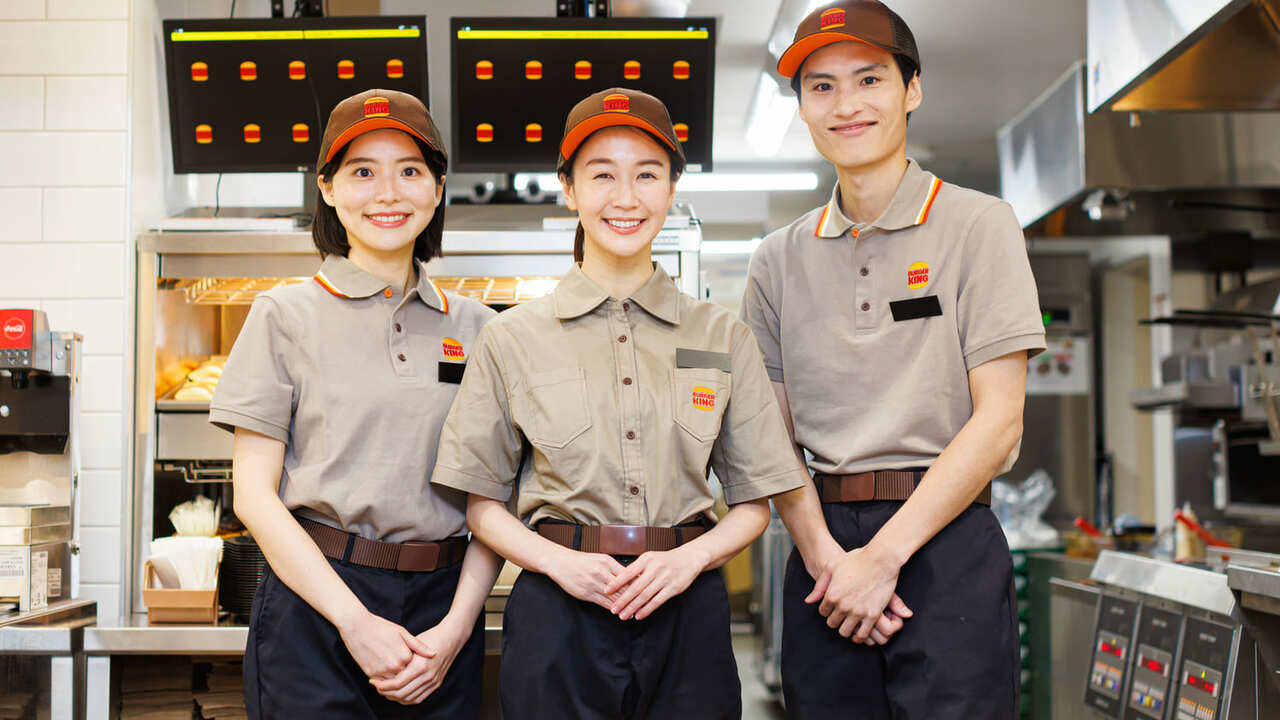バーガーキング|レストランサービス・ホールスタッフの求人画像1枚目