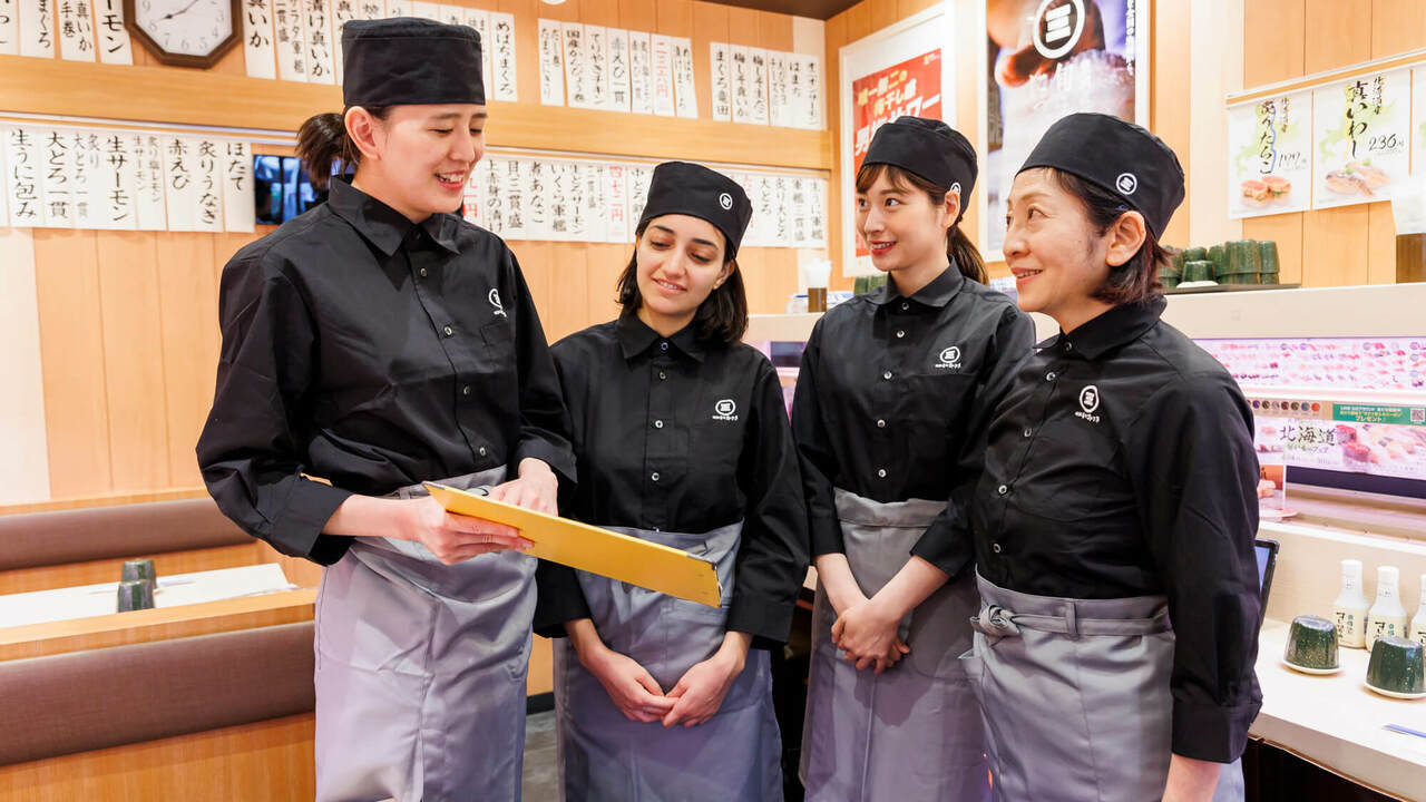 回転寿司みさき 西川口 和食, 寿司・鮨 | 調理見習い・調理補助)の求人の写真