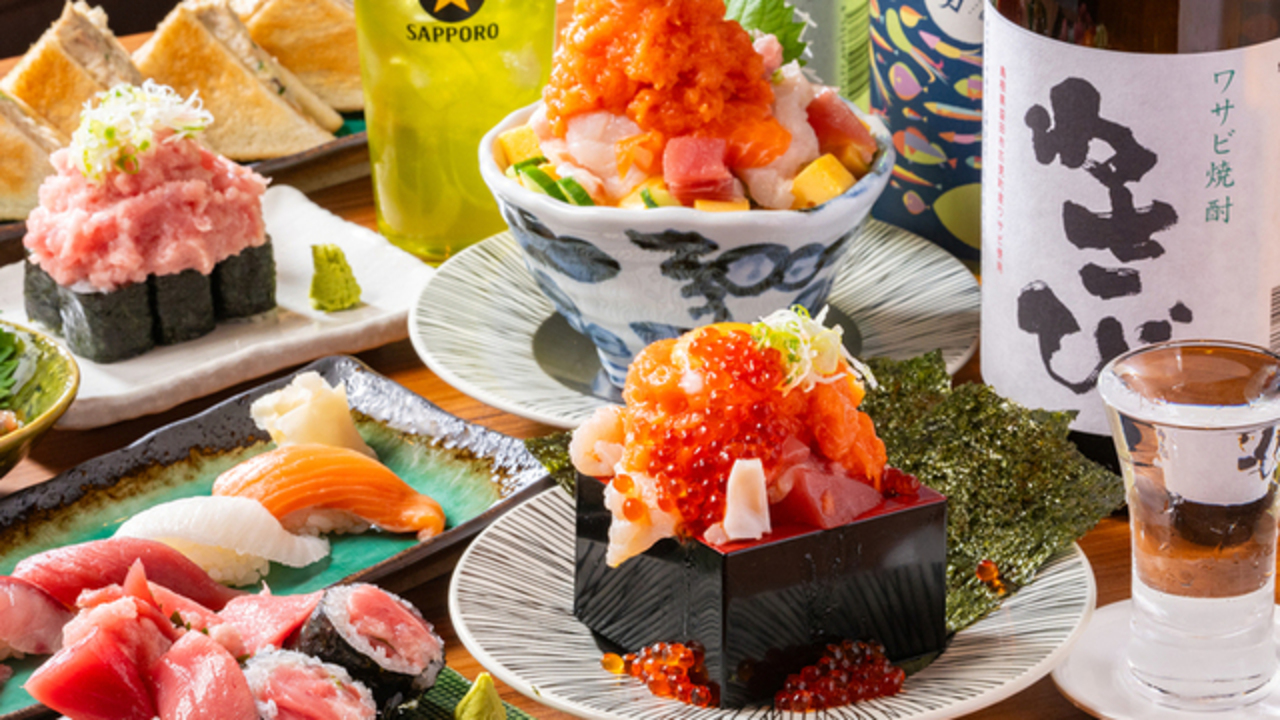 すし　わさび|料理長・料理長候補の求人画像1枚目