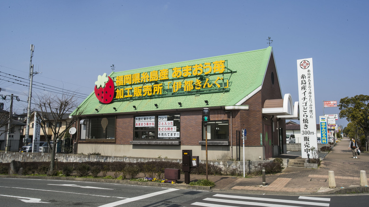 あまおう苺加工販売所 伊都きんぐ|店長・店長候補の求人画像1枚目