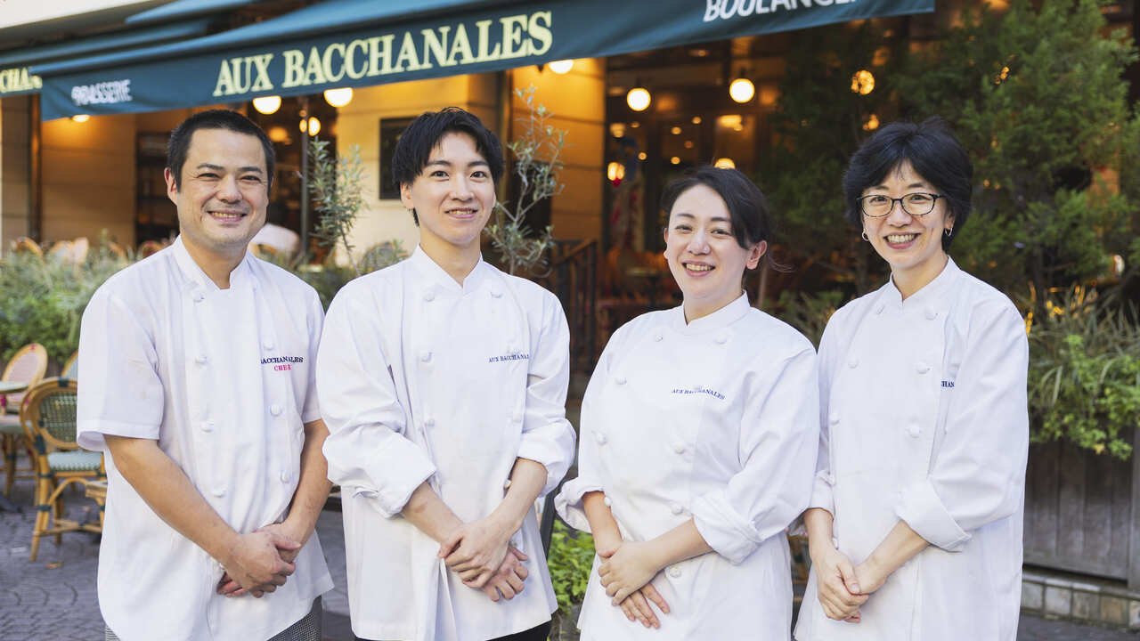 AUX BACCHANALES|キッチンスタッフの求人画像1枚目