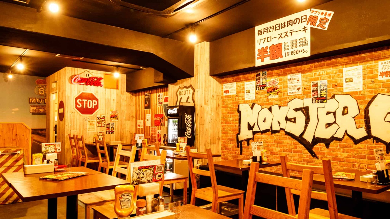 モンスターグリル|店長・店長候補の求人画像1枚目