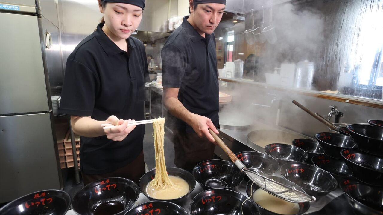 博多らーめん塩原いってつ 福工大前店 ラーメン | 店長・店長候補)の求人の写真 3枚目