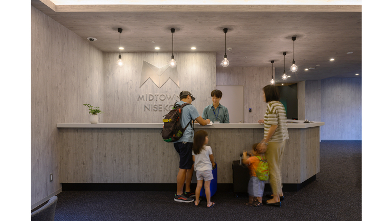 ホテル・ミッドタウンニセコ リゾートホテル, シティホテル, ビジネスホテル, その他ホテル | 宿泊部門 | フロントスタッフ)の求人の写真 1枚目