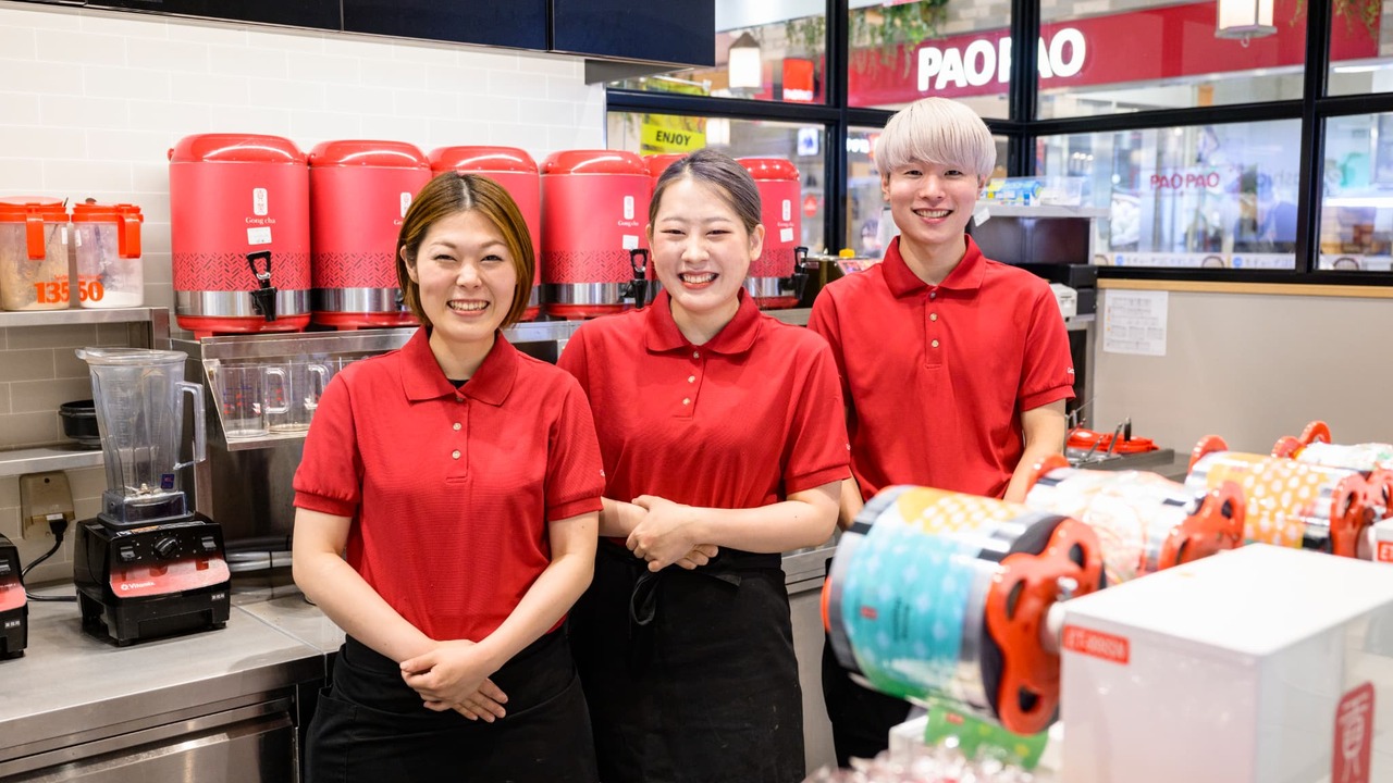 ゴンチャ|店長・店長候補の求人画像1枚目
