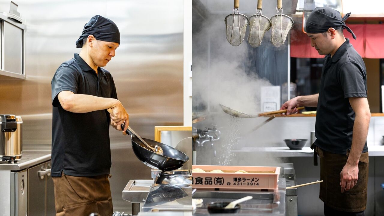 博多らーめん塩原いってつ 本店 ラーメン | キッチンスタッフ)の求人の写真 2枚目