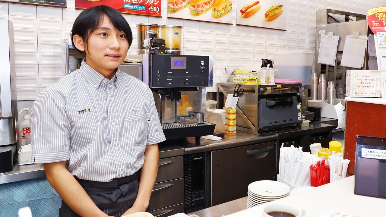 ドトールコーヒーショップ|キッチンスタッフの求人画像1枚目