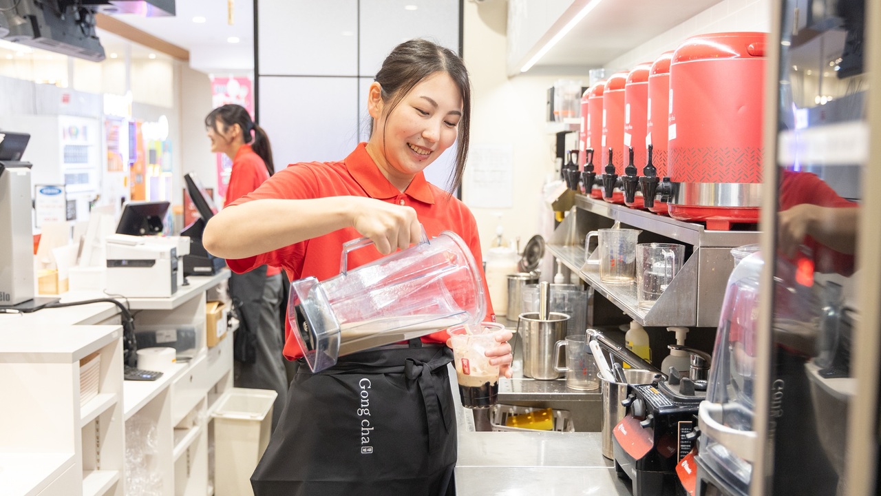 ゴンチャ|店長・店長候補の求人画像1枚目