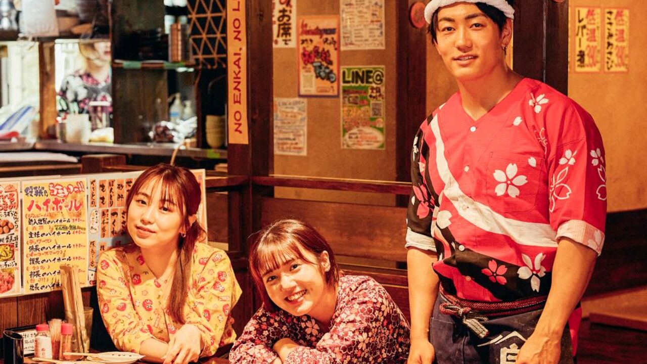 食べ放題＆飲み放題　居酒屋 浜ちゃん|女将・和装ホールの求人画像2枚目