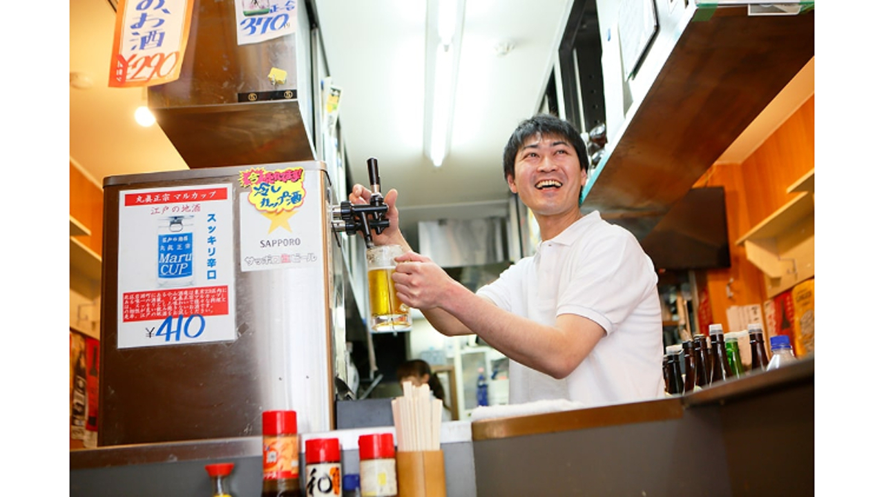 晩杯屋 立呑み晩杯屋　十条店 居酒屋 | レストランサービス・ホールスタッフ)の求人の写真 2枚目