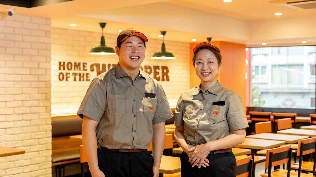 バーガーキング|レストランサービス・ホールスタッフの求人画像1枚目